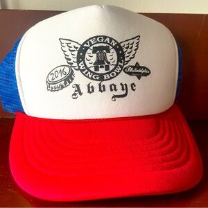 2016 Philadelphia Abbaye Vegan Wing Bowl Snapback Trucker Hat